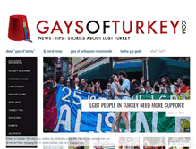 Tablet Screenshot of gaysofturkey.com